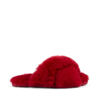 EMU Merino vilnos šlepetės Mayberry Cherry